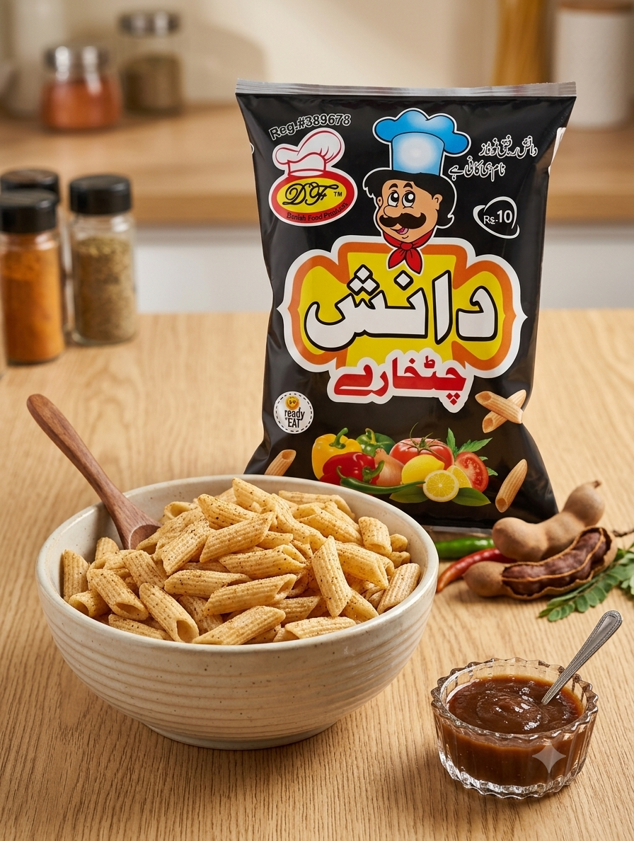 Danish Chatkhare – Premium Crispy & Crunchy Snacks